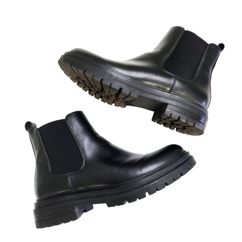 Steve Madden Black Ankle Boots - Picture 8 of 14